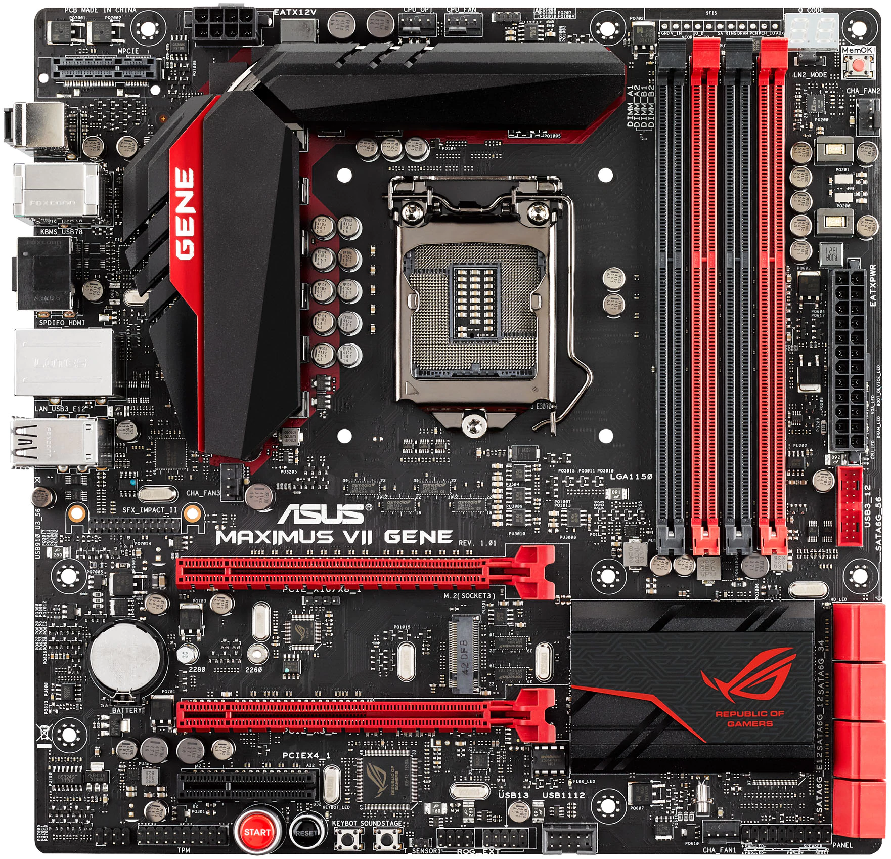 Asus ROG Maximus VII Gene - Motherboard Specifications On 